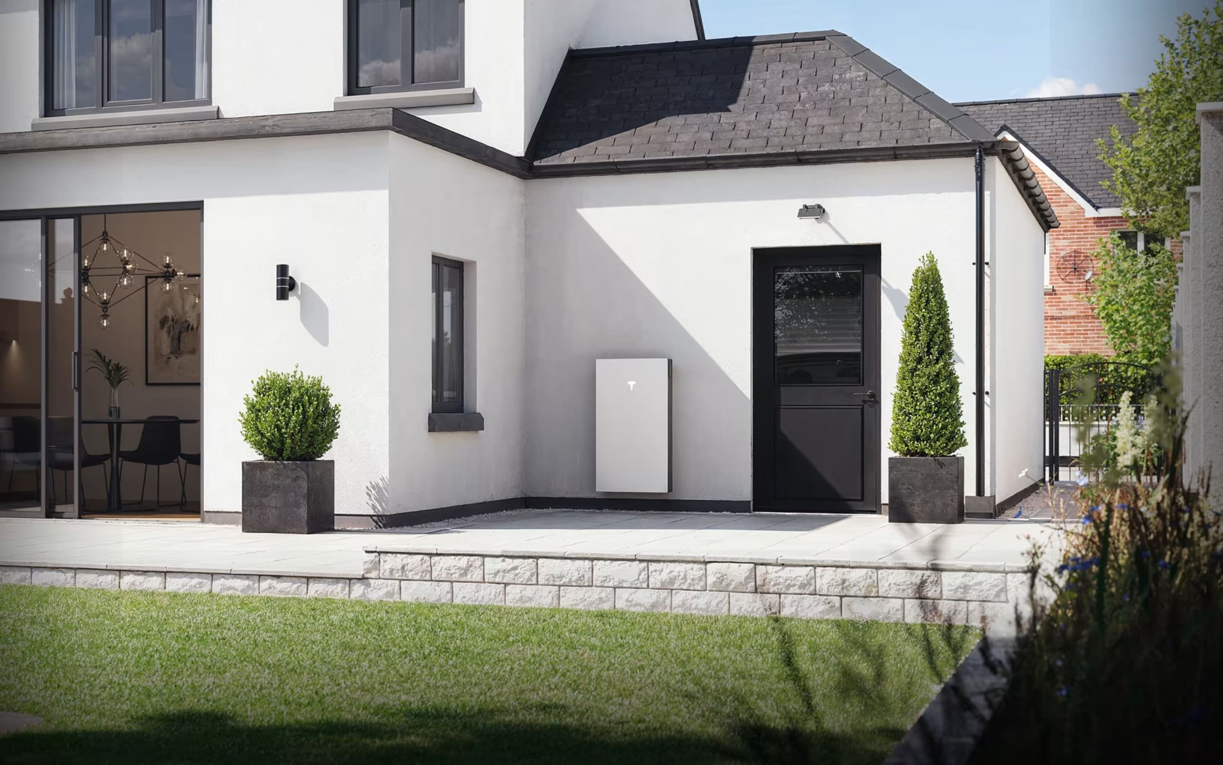 Voici le Powerwall 3 de Tesla, plutôt élégant © Tesla