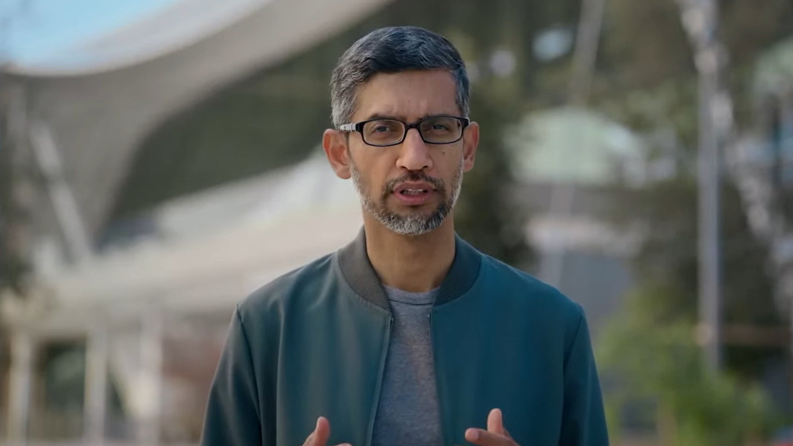 Sundar Pichai, le 5 octobre 2021 (© Google - Capture d'écran Clubic)