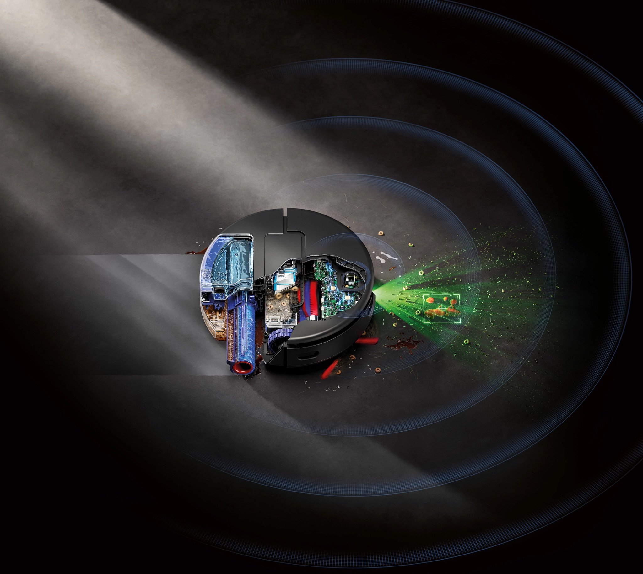 Le Dyson Spot+Scrub AI ©Dyson