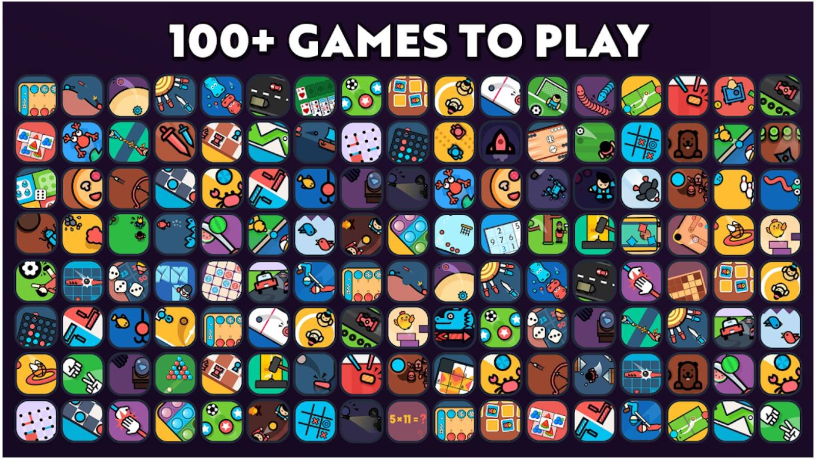 Jeux à deux : multijoueur réunit de nombreux mini-jeux à deux sur un même téléphone ou une tablette, avec la possibilité d’affronter un ami ou une intelligence artificielle. © JindoBlu