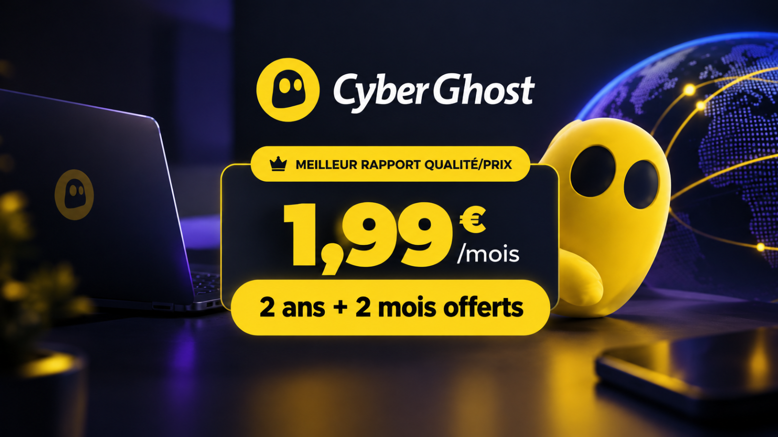 L'offre comprend 26 mois d'abonnement avec - 83 % de réduction sur la souscription mensuelle © Clubic