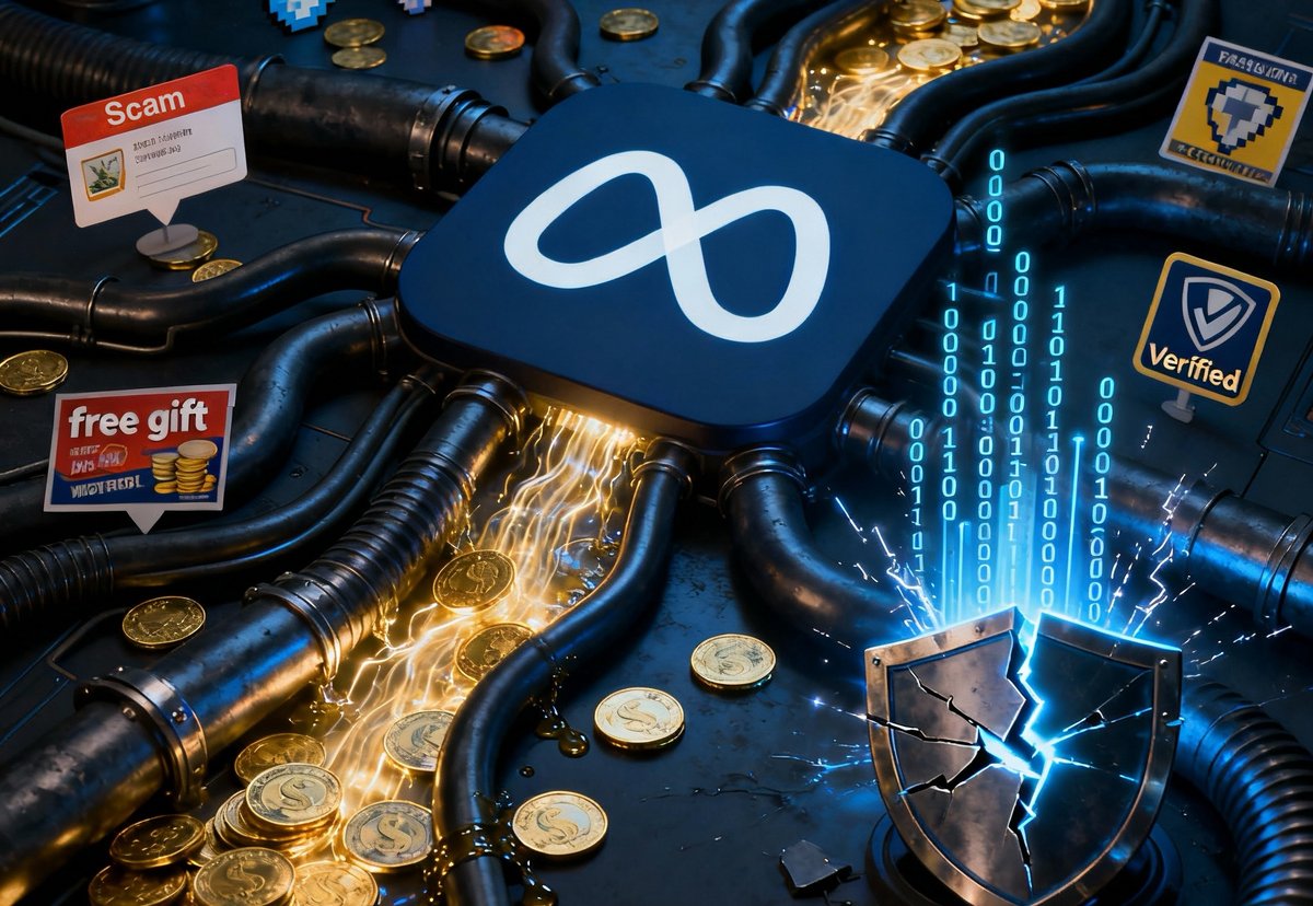 Meta (Facebook) gagne des milliards grâce aux scam ©Shutterstock