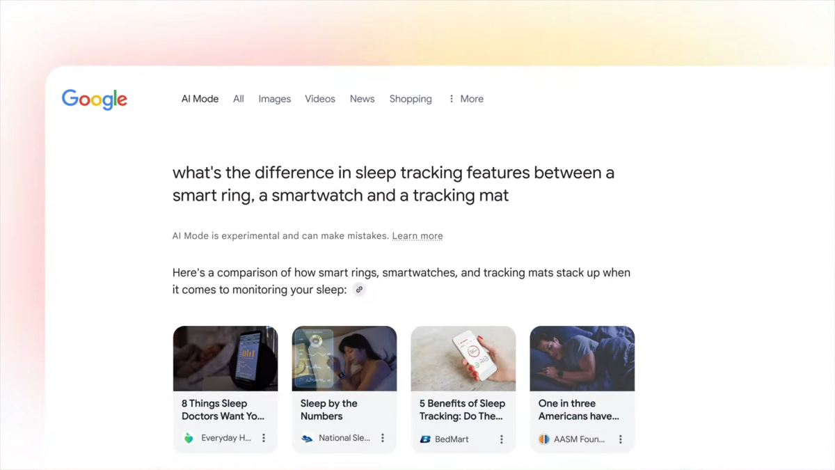 AI Mode © Google