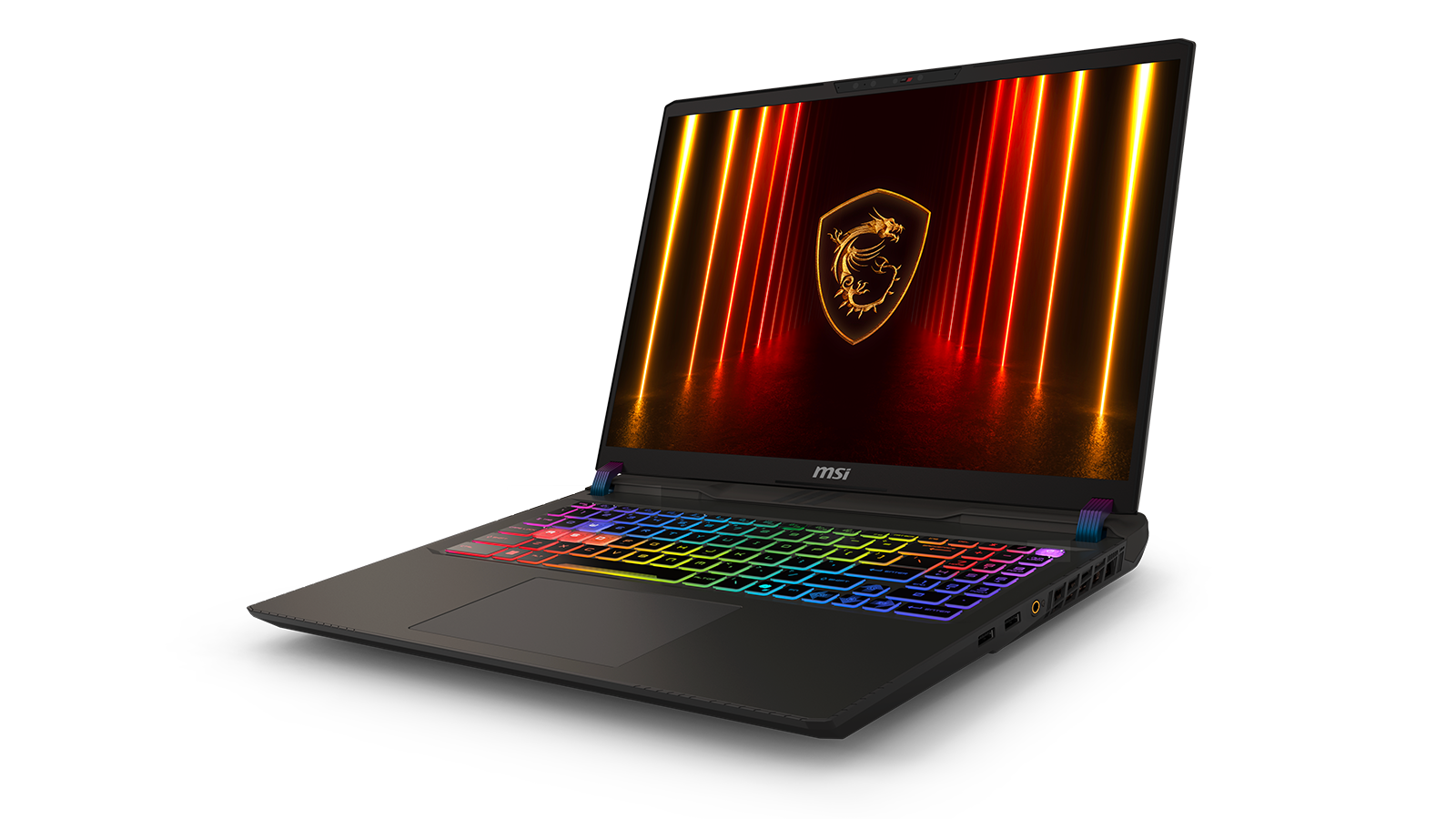 Le MSI Vector 16 HX AI, animé par un Intel Core Ultra 9. ©MSI