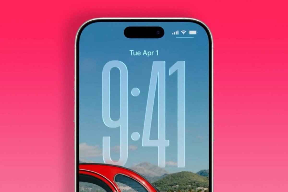 Le nouvel écran d'accueil d'iOS 26 affiche le design "Liquid Glass", marquant une rupture visuelle attendue. © Apple