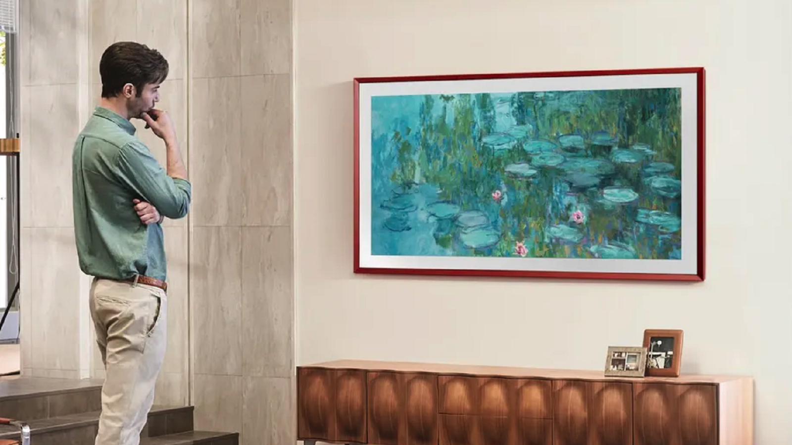 Une TV QLED Samsung The Frame