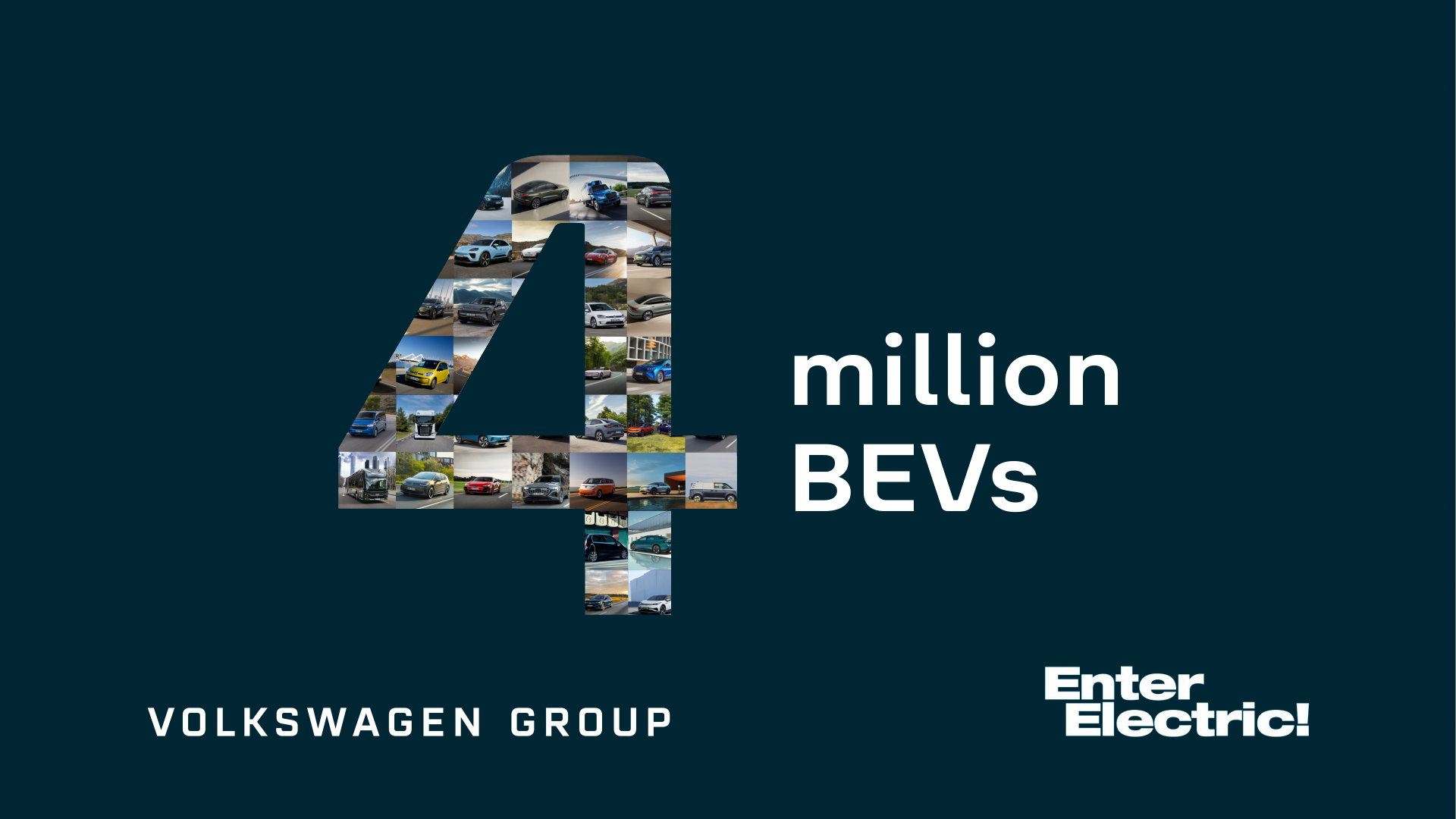 Le groupe Volkswagen revendique plus de 4 millions de ventes. ©Volkswagen