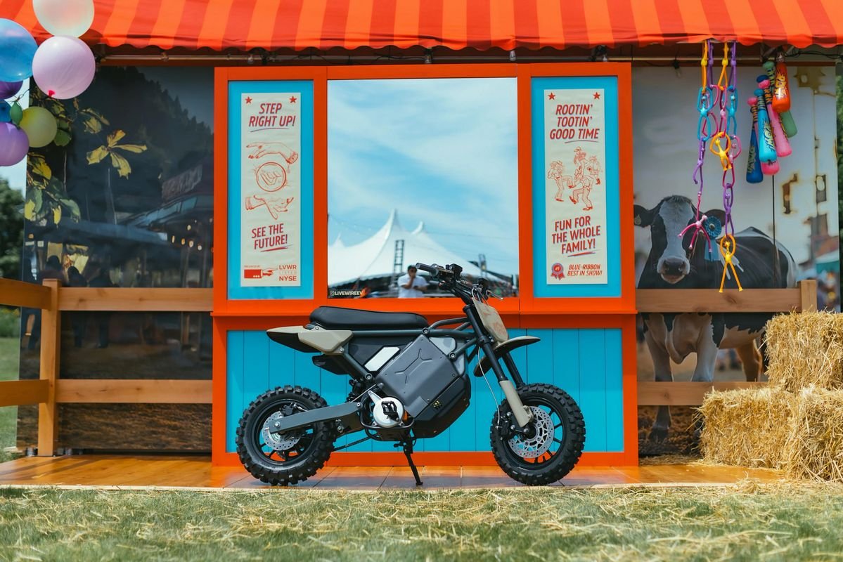 Elle a un beau petit look cette moto tout-terrain électrique. ©LiveWire