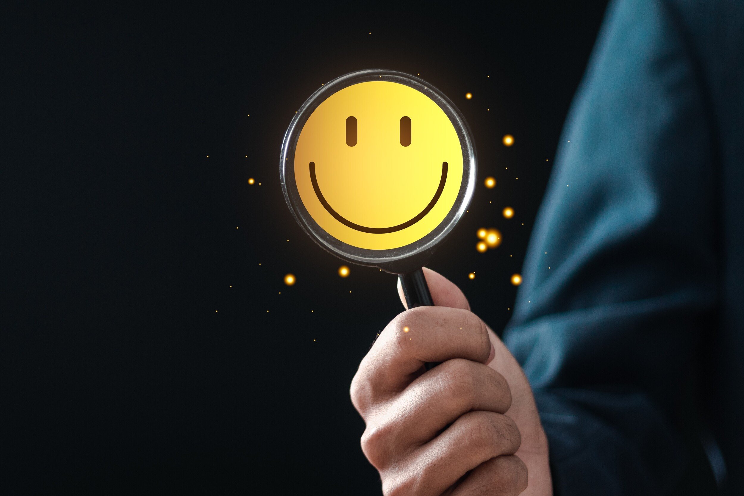 Smiley qui sourit © Noom_Studio / Shutterstock
