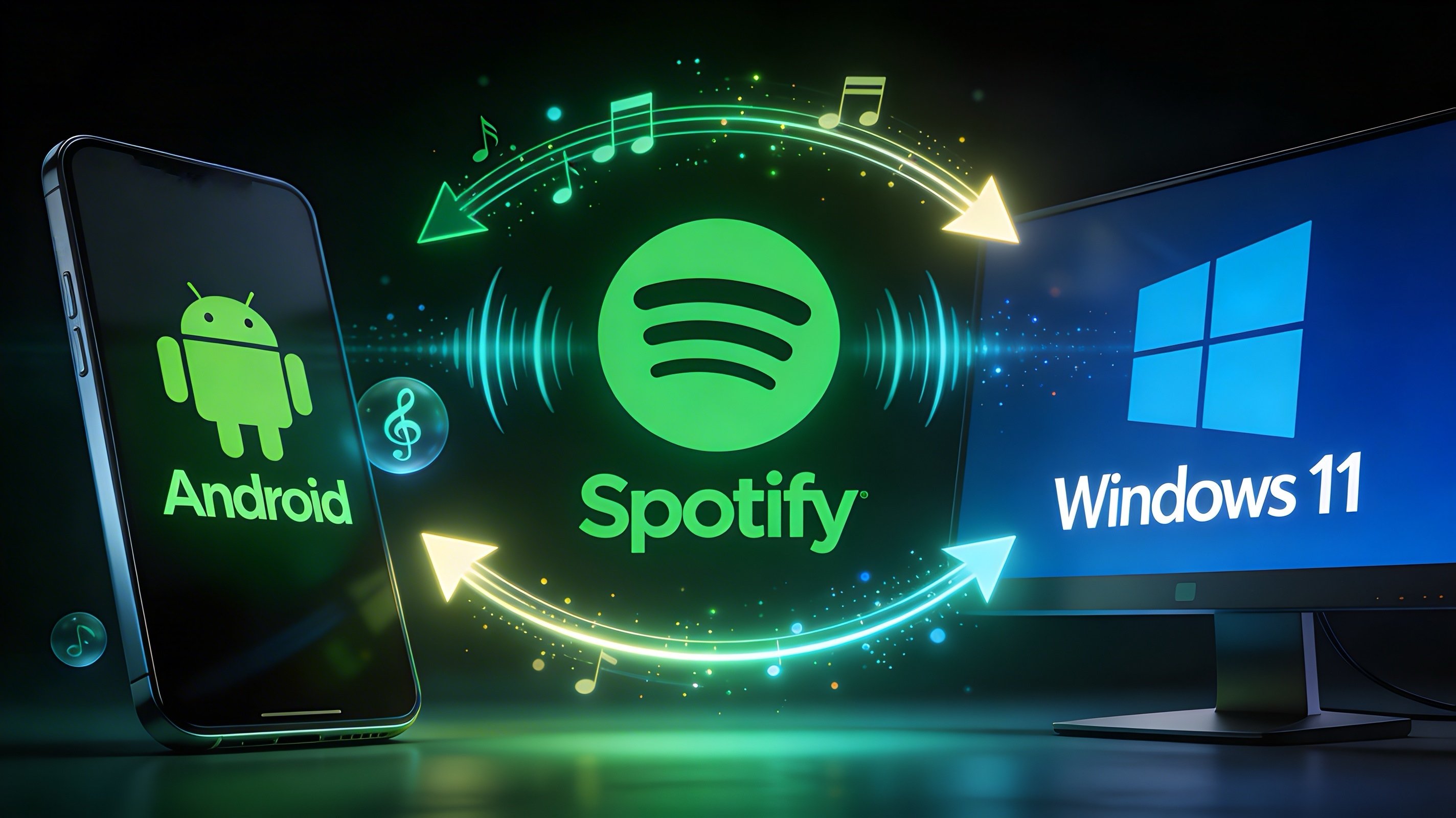 Windows et Android synchronisent maintenant vos écoutes Spotify