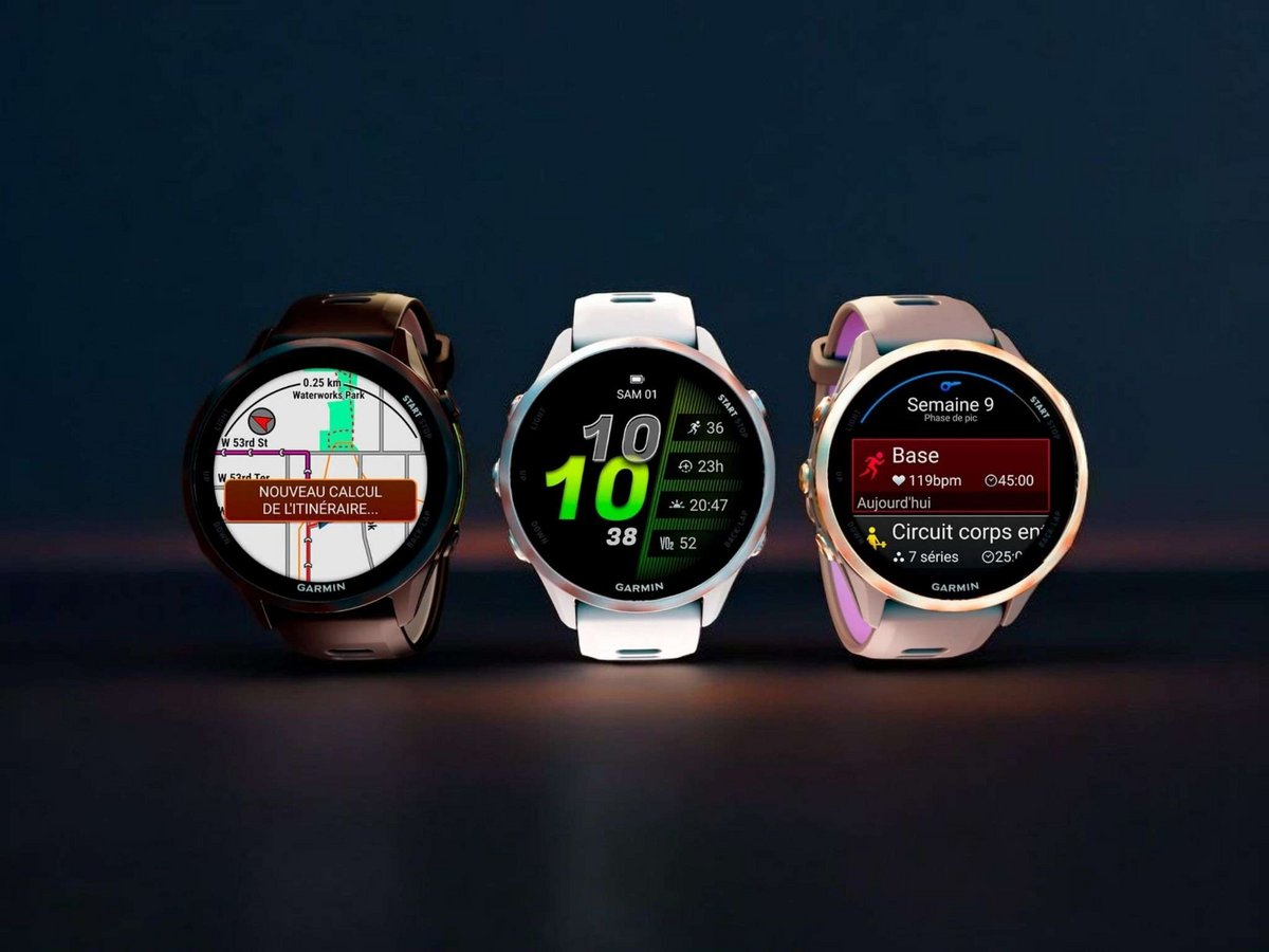 Garmin Forerunner 970, des montres complètes pour les coureurs experts © Garmin