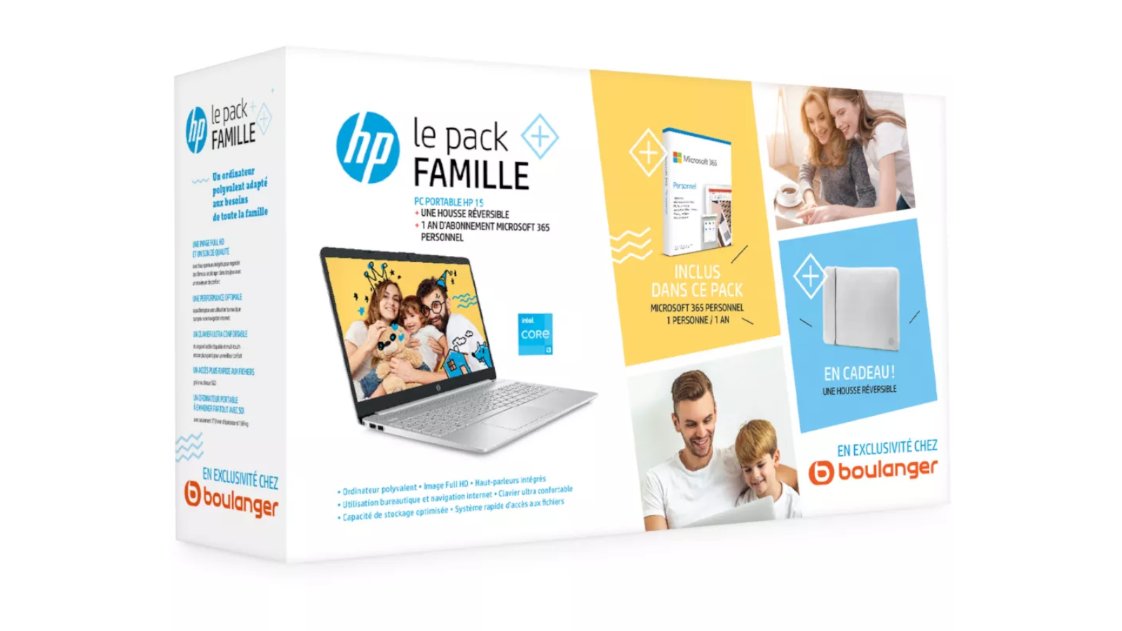 Le Pack Famille HP chez Boulanger