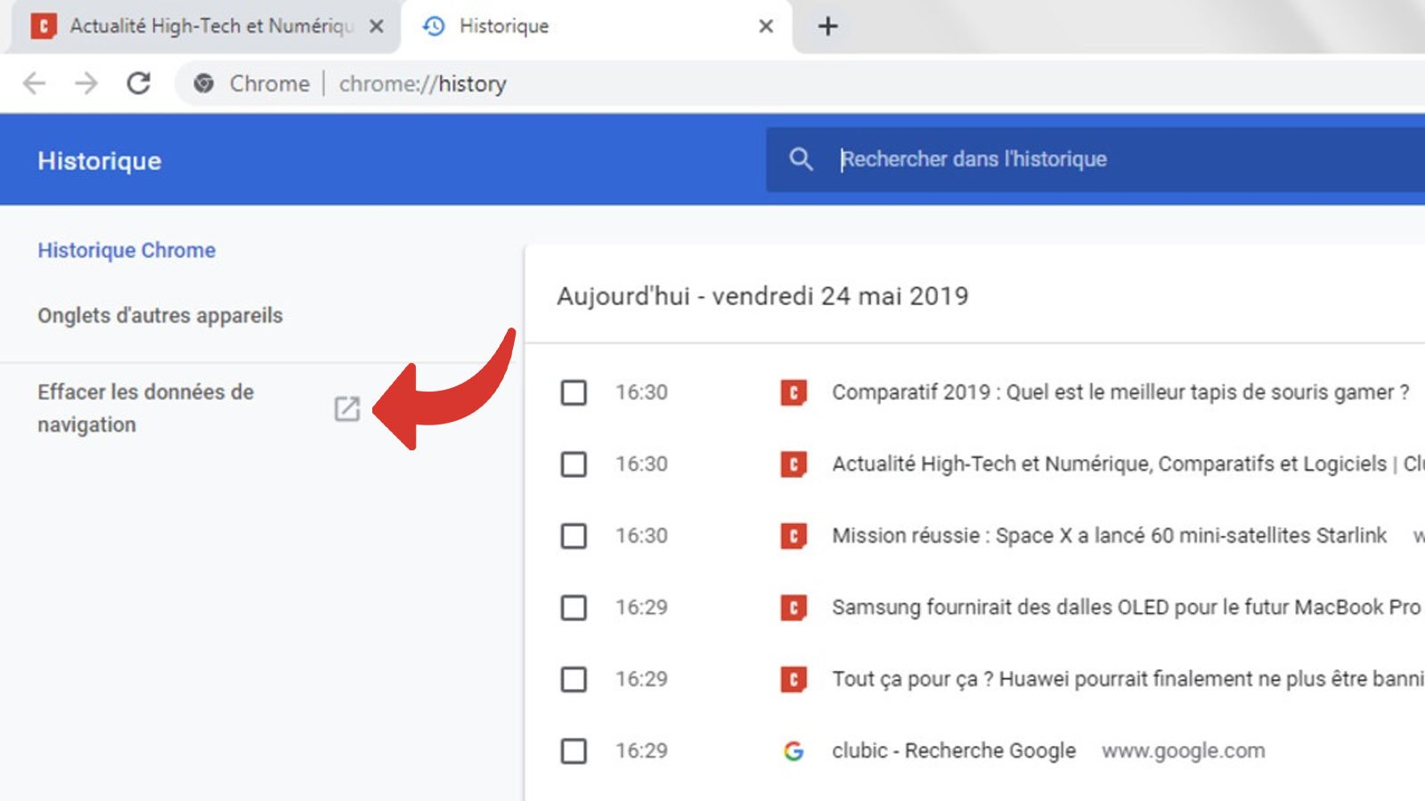 Tuto Chrome