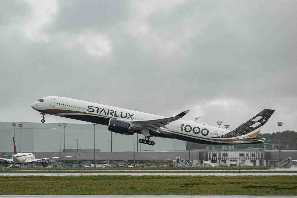 Airbus A350-1000 de la compagnie Starlux Airlines. © Airbus