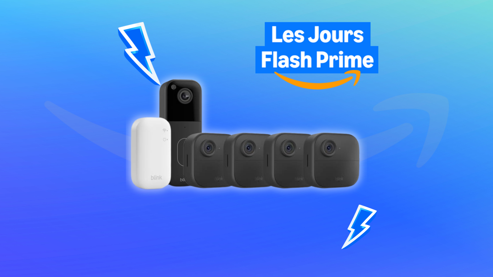 Sécurité connectée à prix mini : le pack Blink Outdoor 4 fond à 133 € pour le Prime Day Amazon © clubic