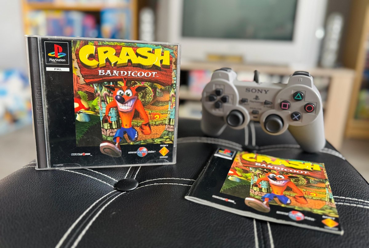 Le premier Crash Bandicoot, lancé en 1996 sur PlayStation. ©Stéphane Ficca / Clubic
