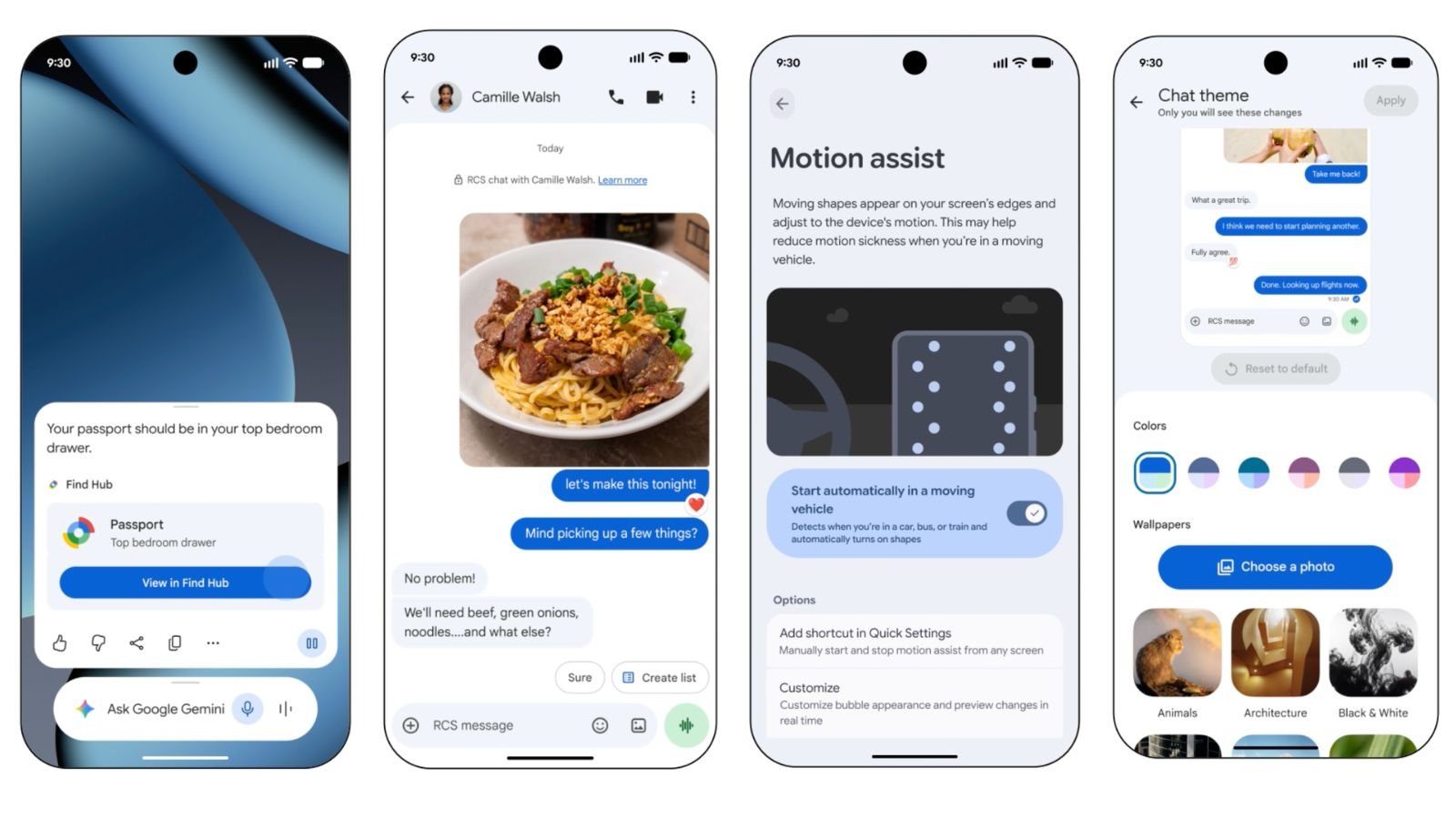 Plusieurs nouvelles améliorations dans le Google Drop de septembre. ©Google