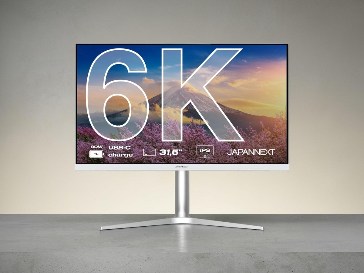 La marque japonaise sort des sentiers battus avec le lancement d'un écran 6K particulièrement attractif. © JAPANNEXT
