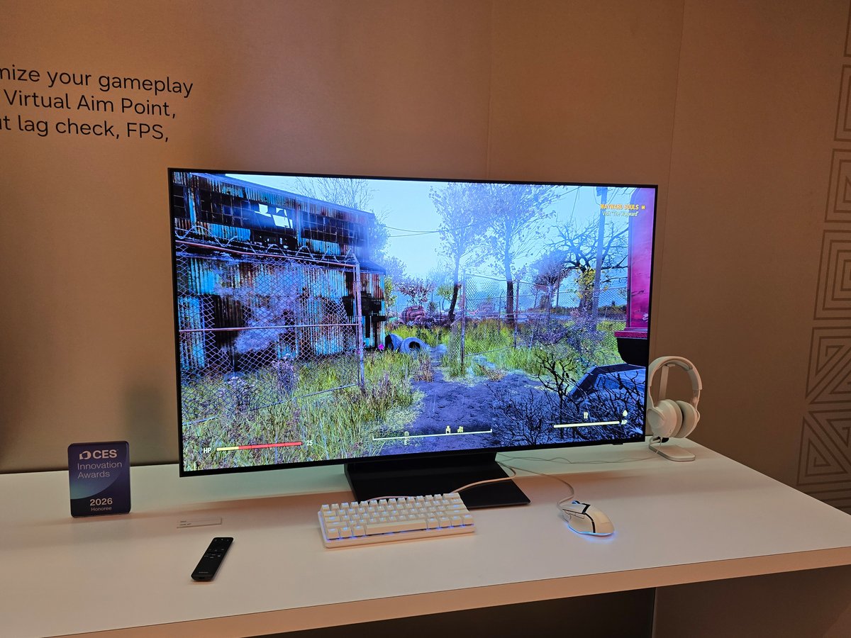 Parmi les nouveautés, le S85H arrive également en version 48 pouces. © Matthieu Legouge