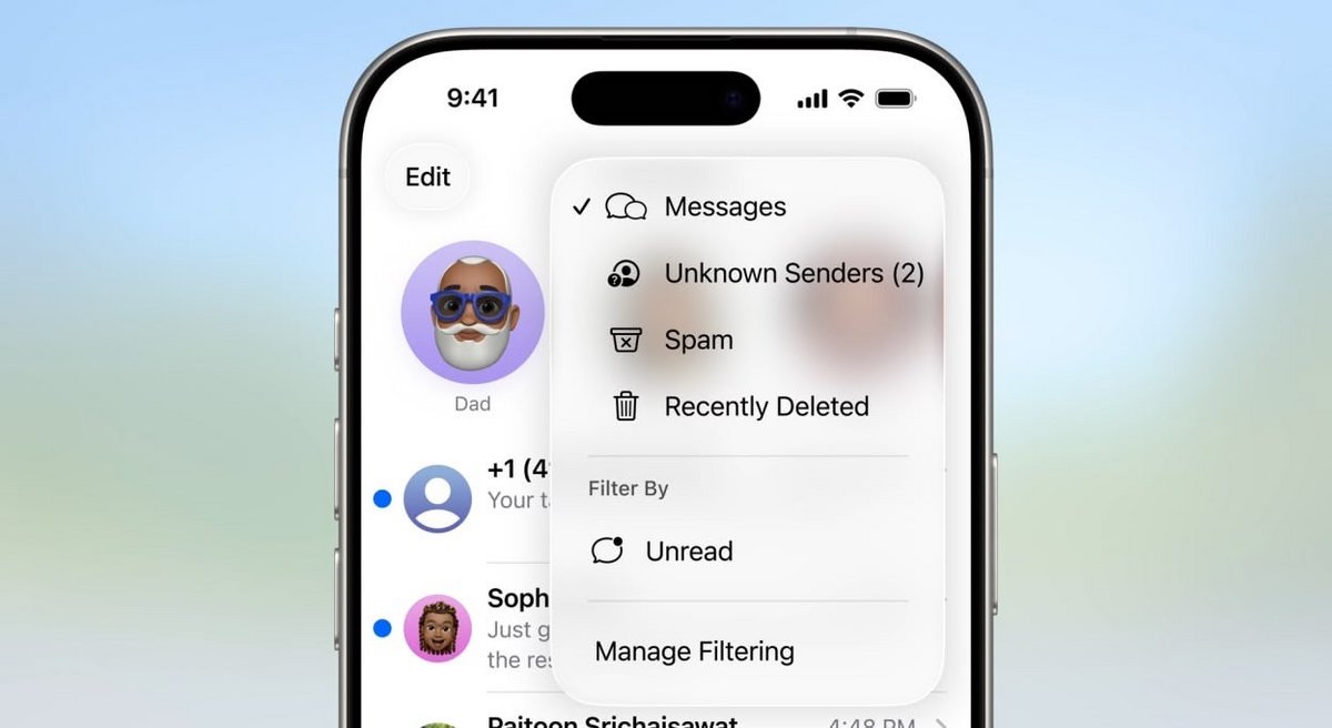 Cette nouvelle organisation vise à épurer l'interface principale tout en garantissant que l'on ne manque aucune communication légitime. © 9to5mac