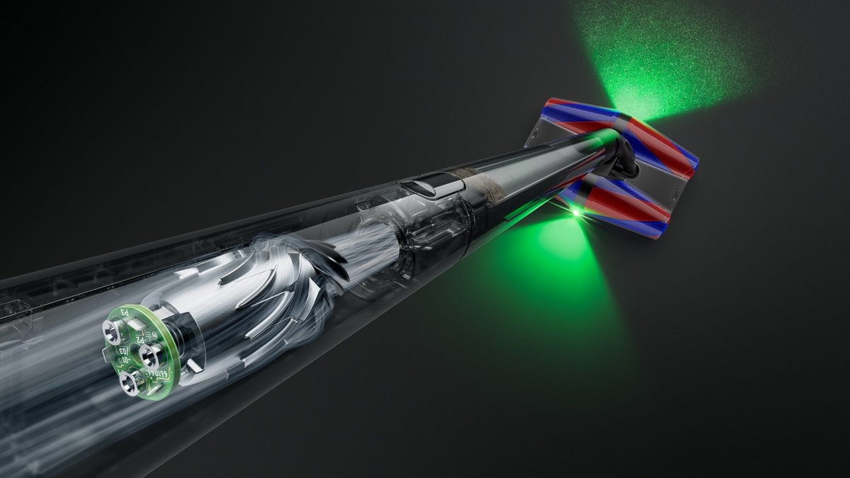 Un moteur de 28 mm à 140 000 tours/min © Dyson