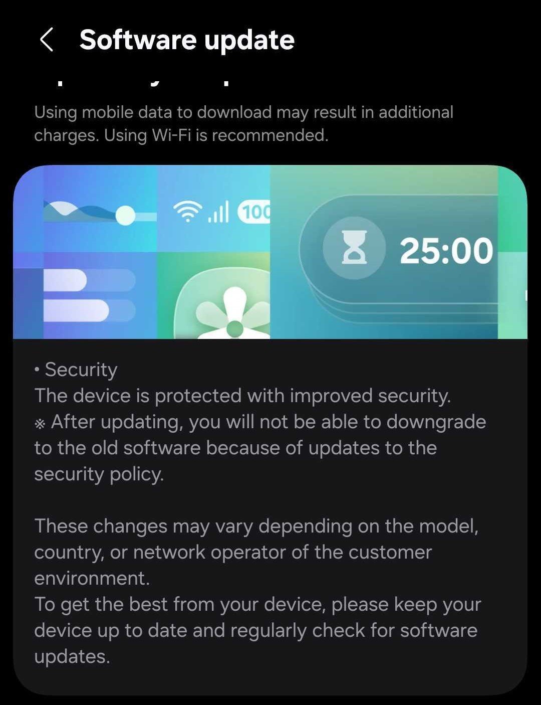 Samsung n'apporte pas vraiment de détails sur la mise à jour - ©SamMobile
