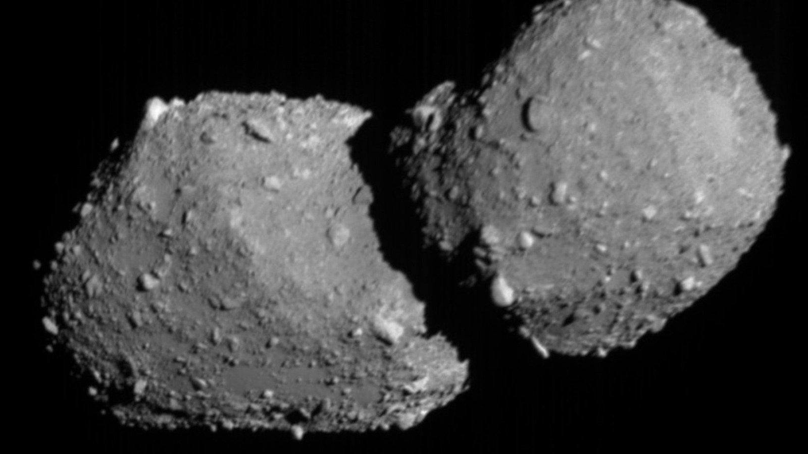 L'astéroïde Torifune photographié avec la caméra de navigation optique embarquée – télescopique (ONC-T) - ©JAXA, Université de Tokyo, Institut de technologie de Chiba, Institut des sciences de Tokyo, AIST, Observatoire de Paris, IAC