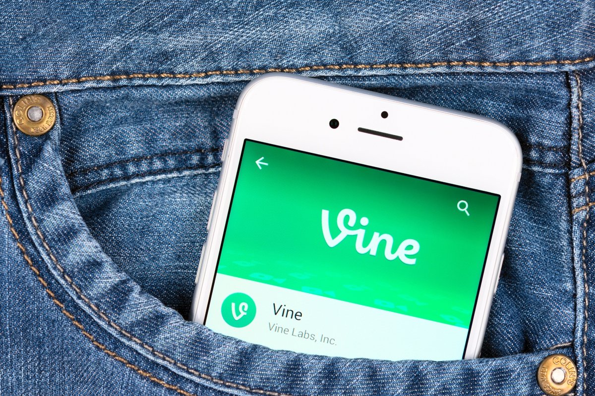 Logo de l'application Vine, tombée aux oubliettes il y a un peu moins d'une décennie. ©Yeamake / Shutterstock