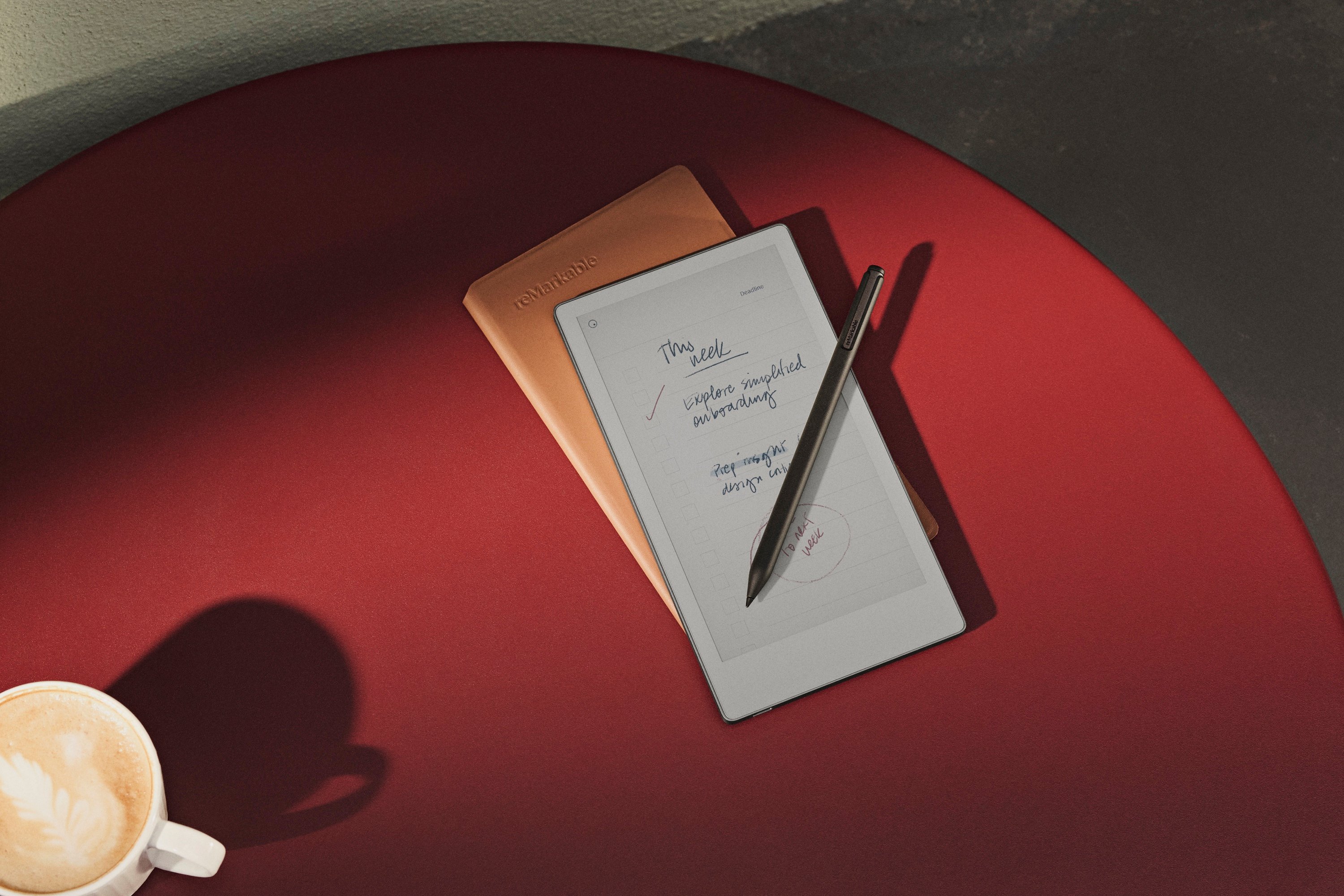 La tablette e-ink couleur reMarkable Paper Pro Move. ©reMarkable