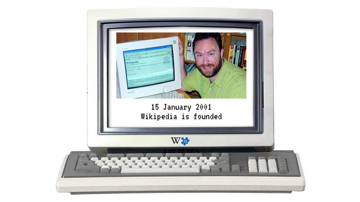 Wikipédia fête ses 25 ans. ©Wikimedia Foundation, CC-BY-SA 4.0