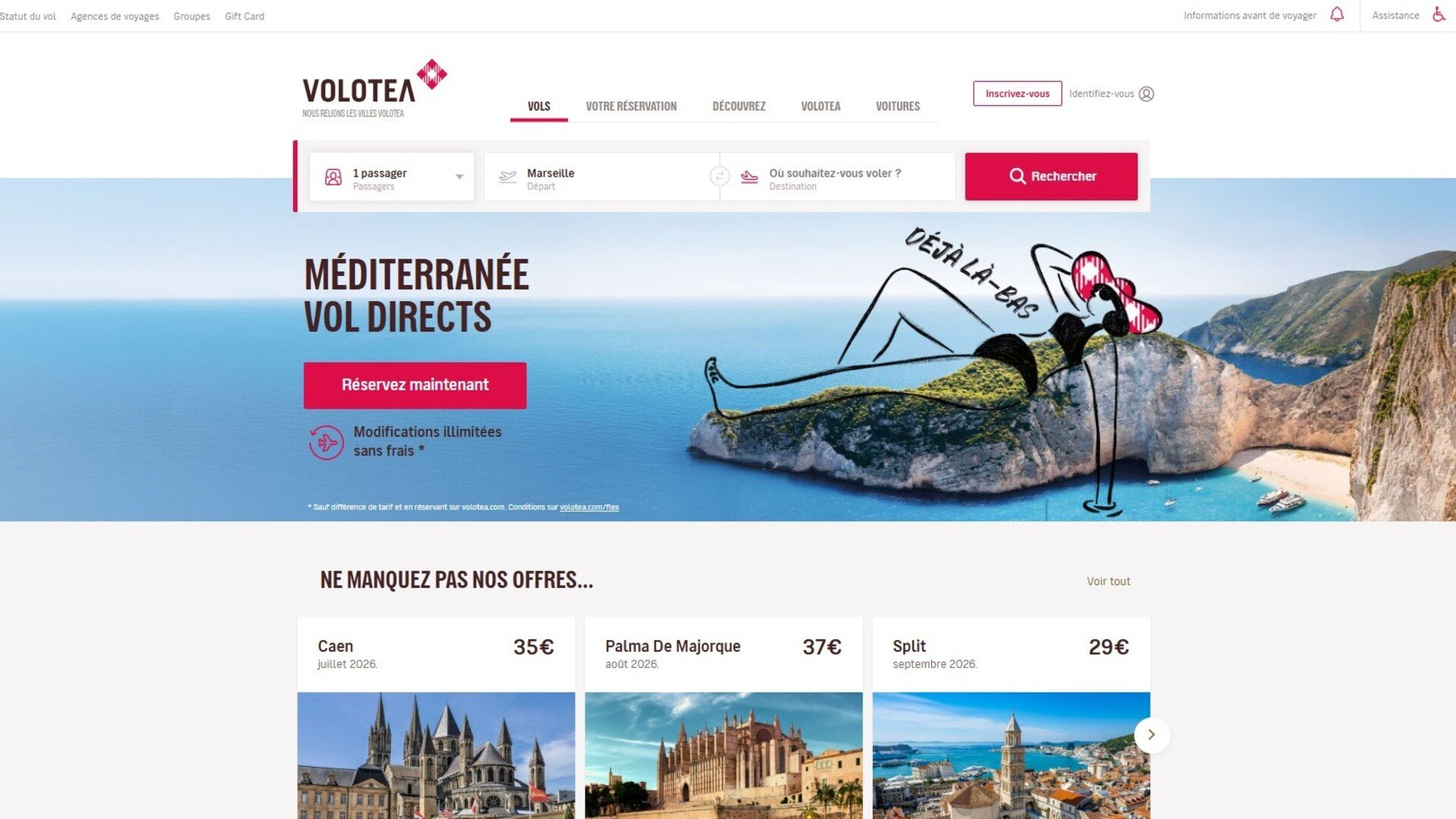 Un aperçu du site internet. © Alexandre Boero / Clubic