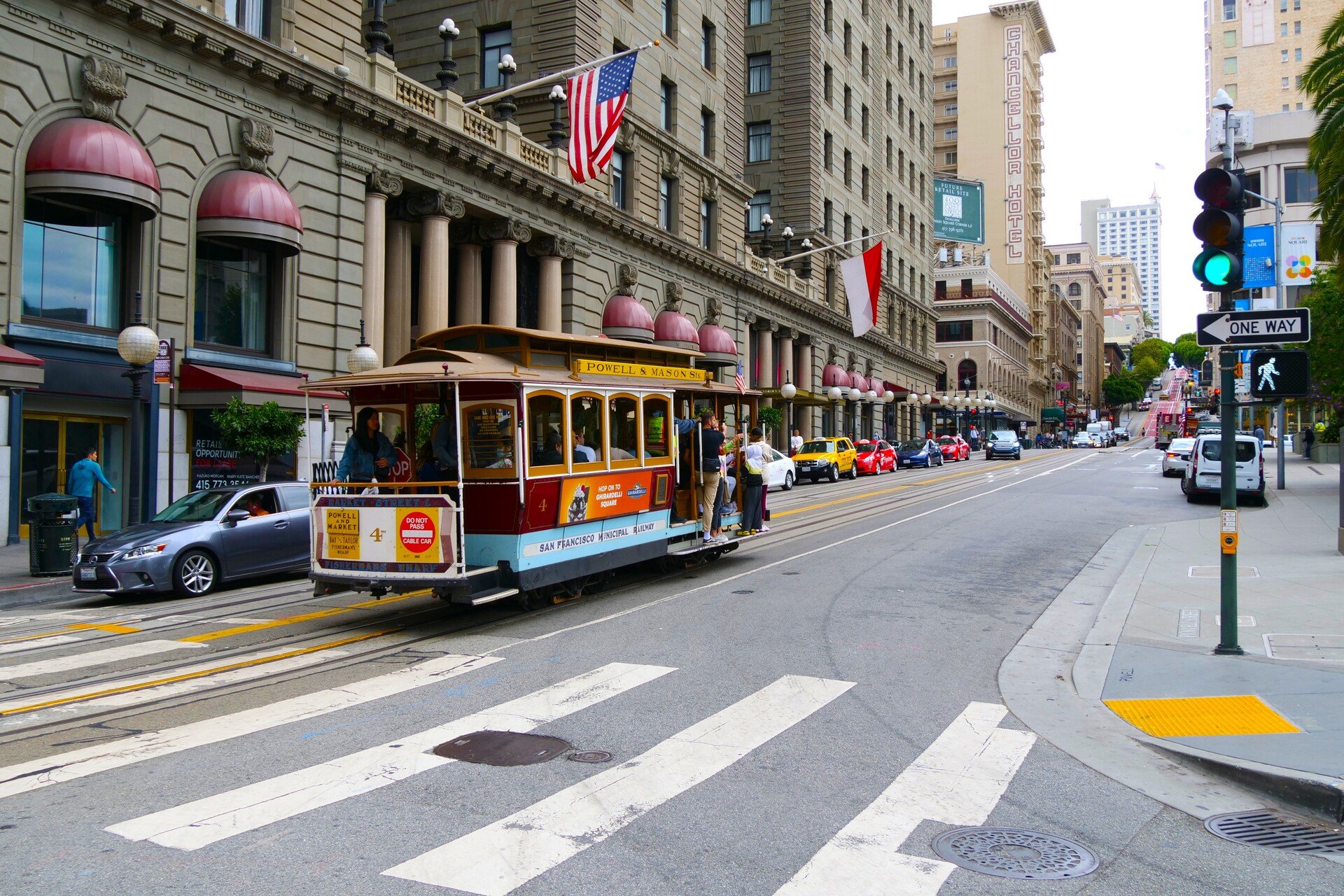 Le Cable Car, un autre moyen de transport mythique de San Francisco, beaucoup plus ancien. © Alexandre Boero / Clubic