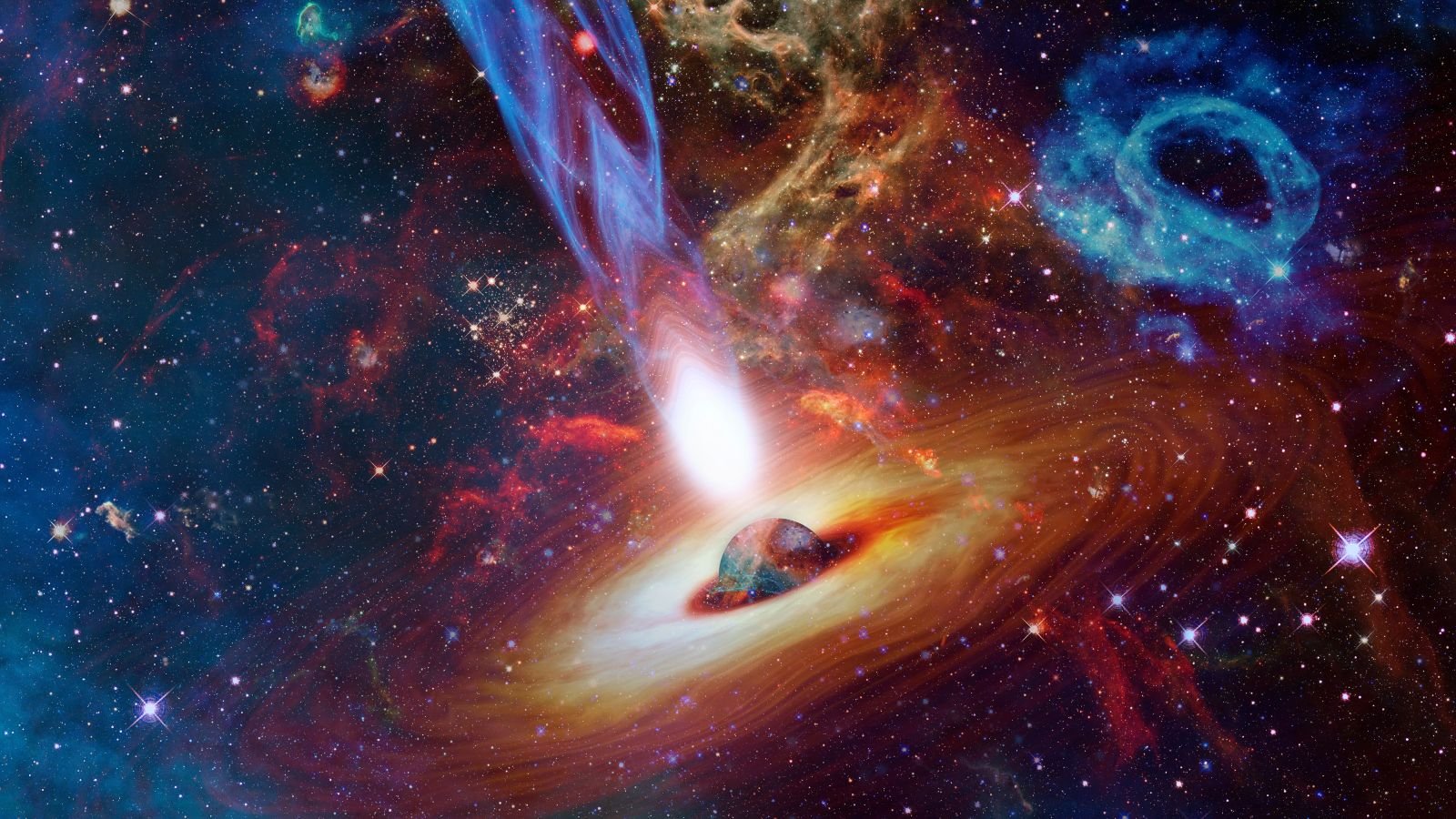 Depuis les années 2000, les astronomes ont repéré plus de 200 trous noirs supermassifs dans le premier milliard d'années de l'Univers - ©NASA images / Shuttertstock