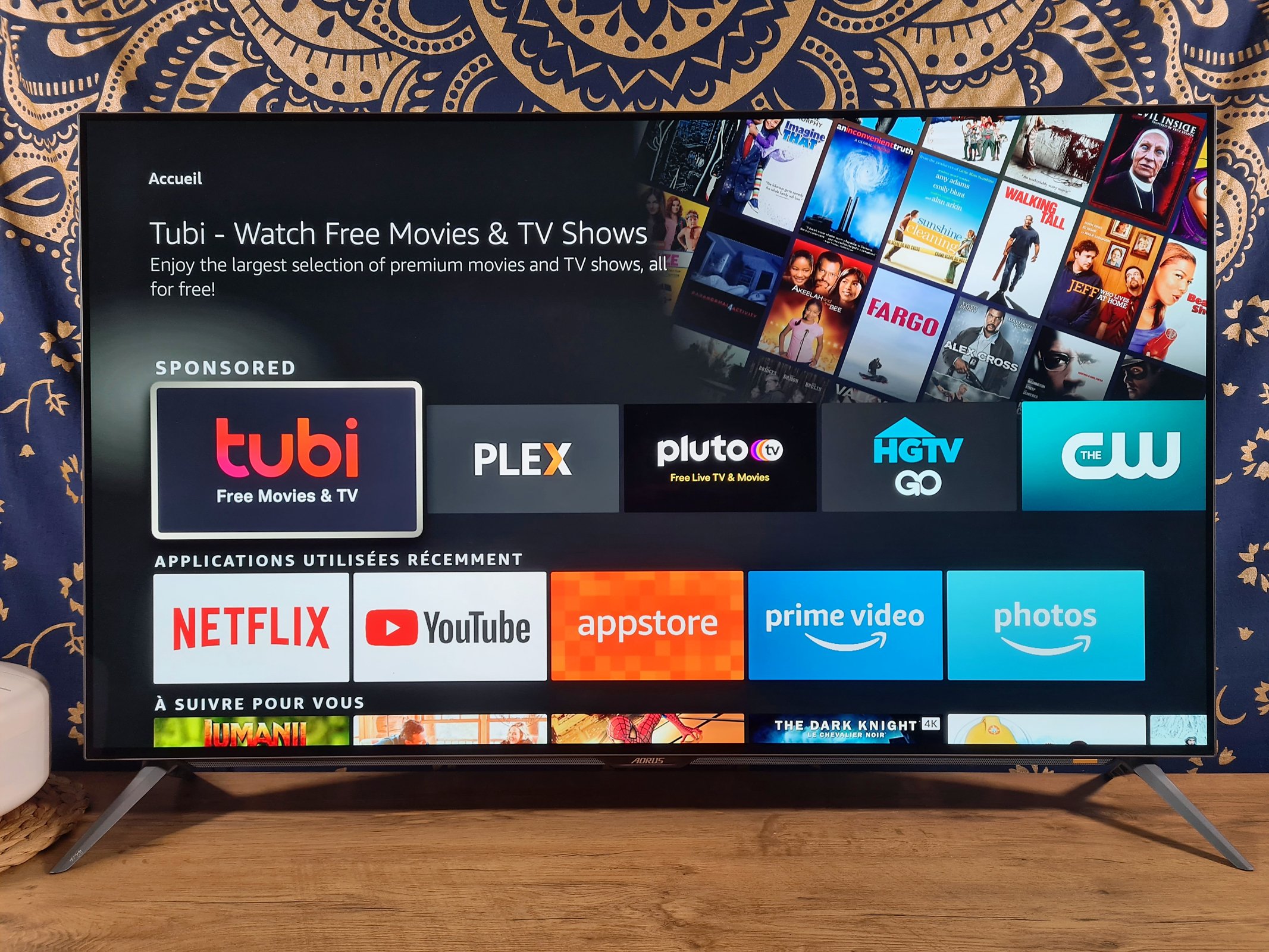 L'interface Fire Stick © Matthieu Legouge pour Clubic