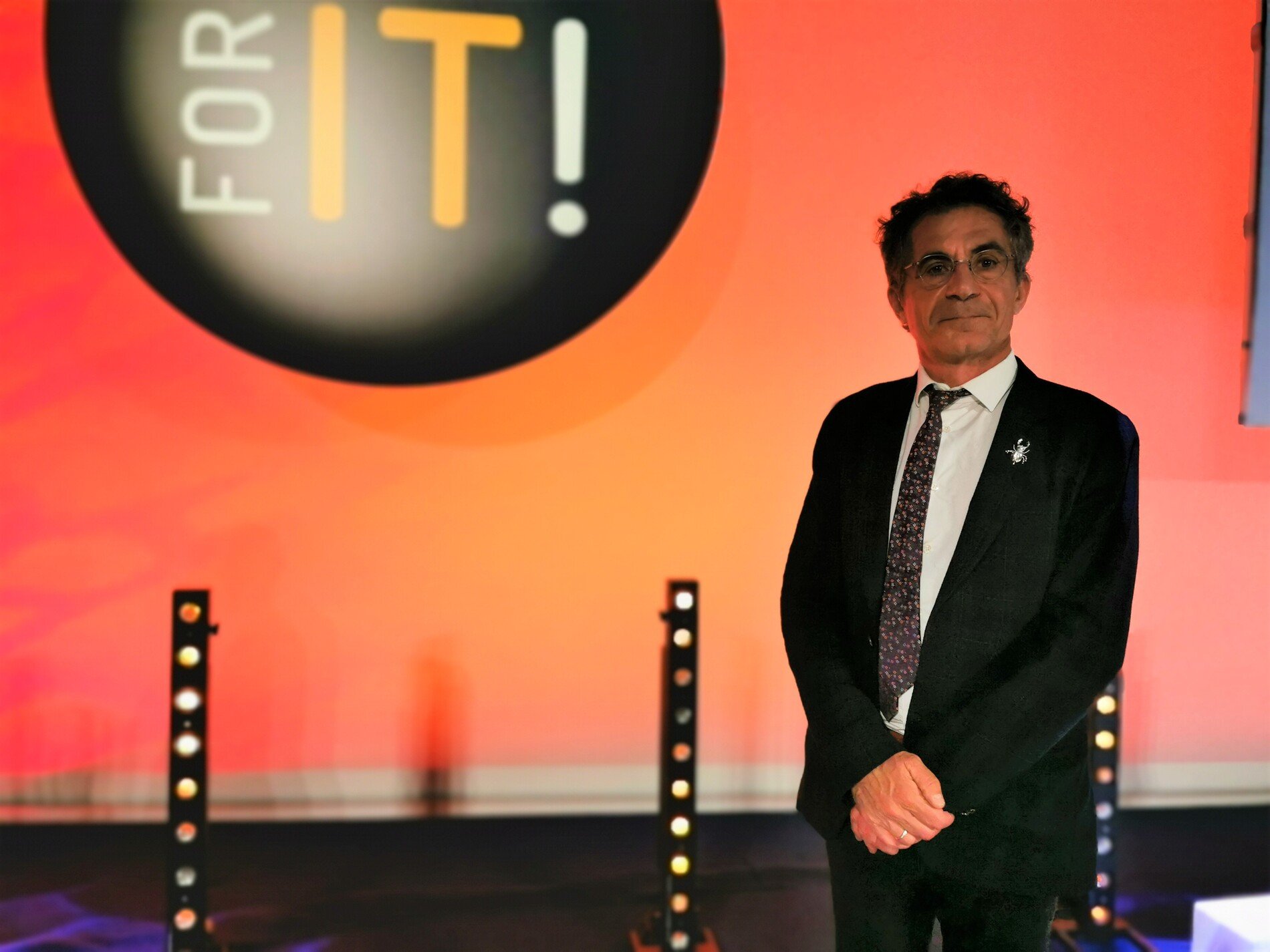 Étienne Klein, à Ready For IT, le 28 juin 2021 (© Alexandre Boero pour Clubic)