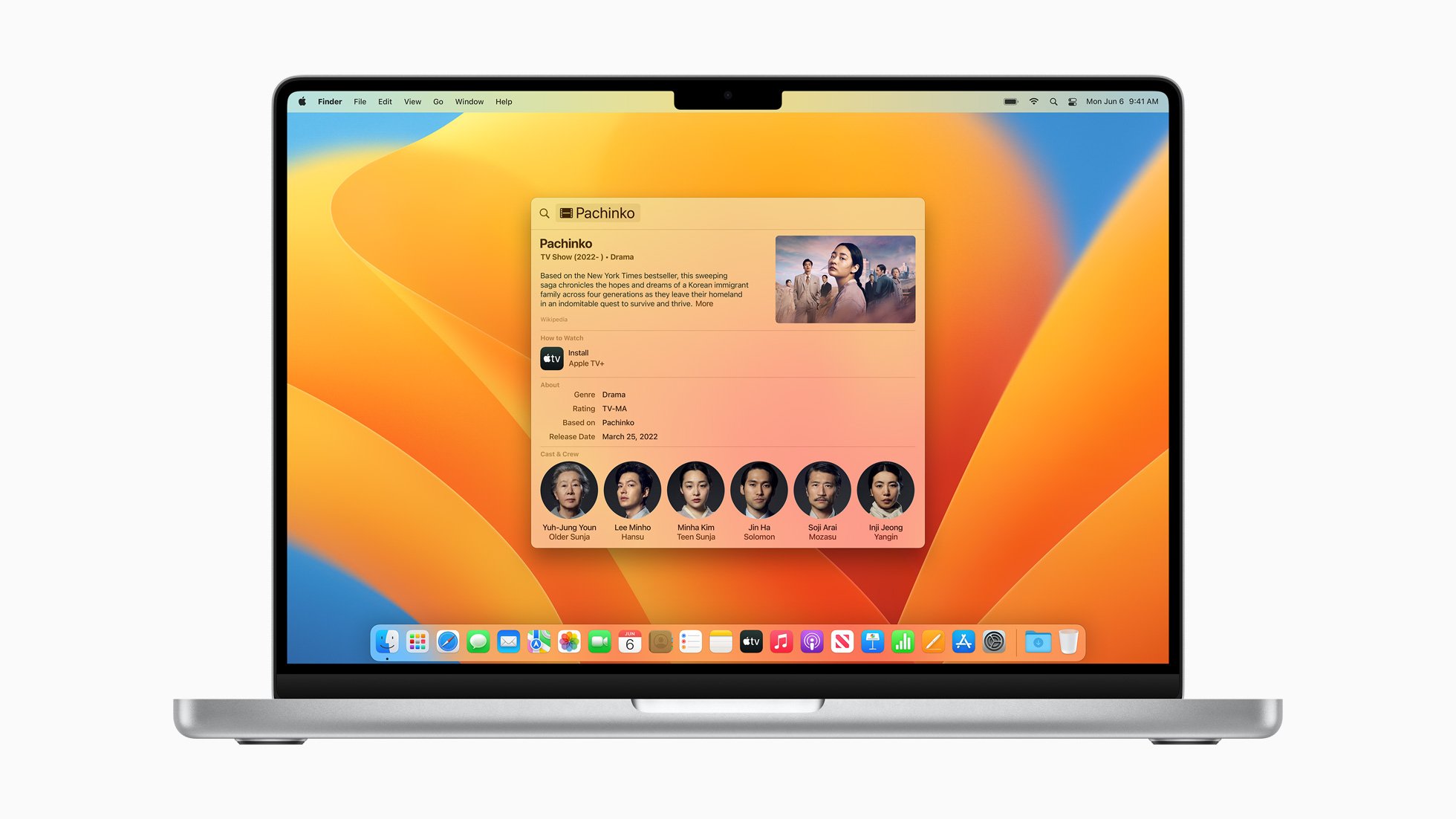 Spotlight sur macOS © Apple
