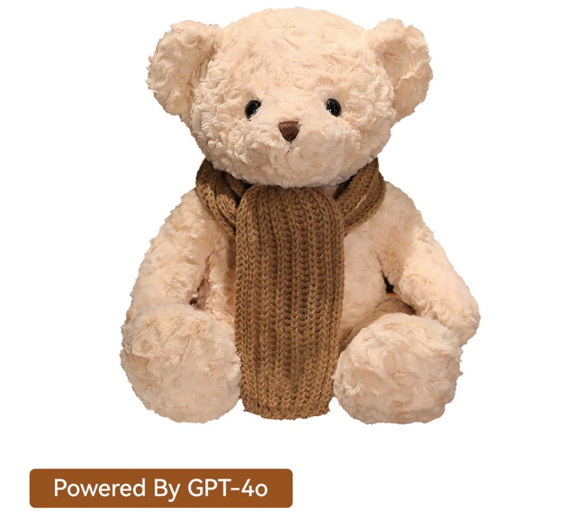 Un ours en peluche animé par GPT-4o, ça vous tente ? ©Folotoy
