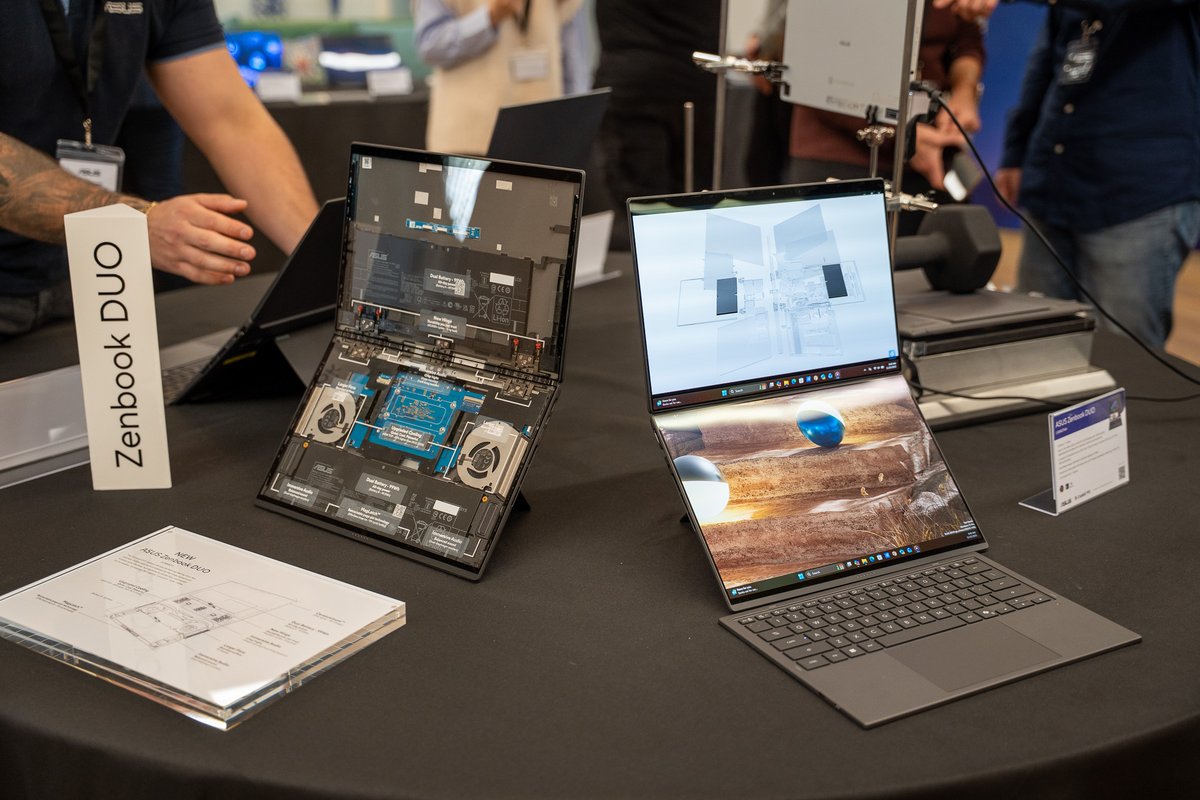 Le Zenbook Duo signe son retour chez ASUS, dans une version améliorée. © Clubic
