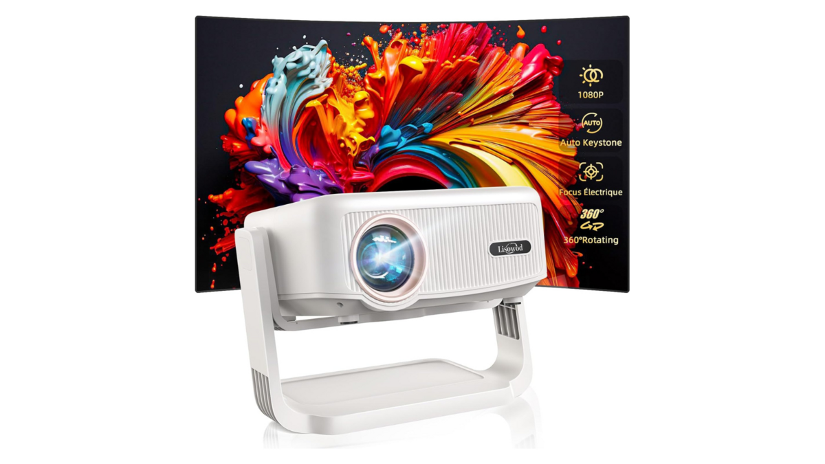 Ce mini vidéoprojecteur connecté fait un carton… et il coûte moins de 95 € aujourd’hui ! © Amazon