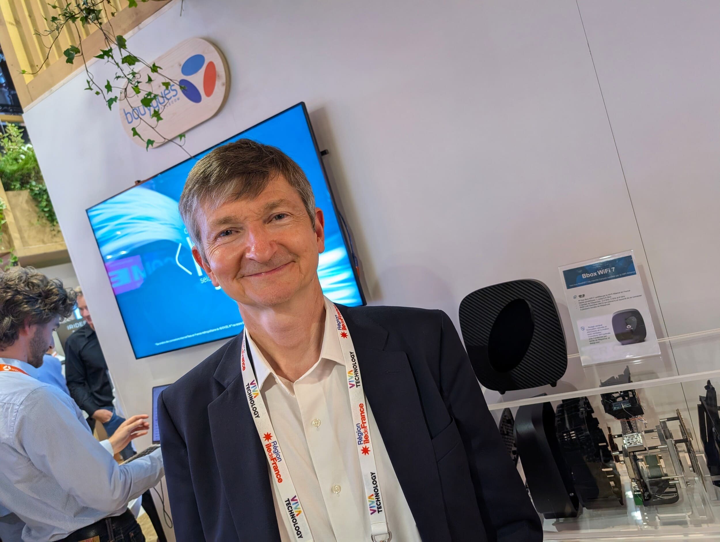 Benoît Torloting, le directeur général de Bouygues Telecom, rencontré à VivaTech © Alexandre Boero / Clubic