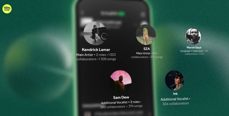 La nouvelle fonction SongDNA permet notamment d'élargir son horizon musical. ©Spotify