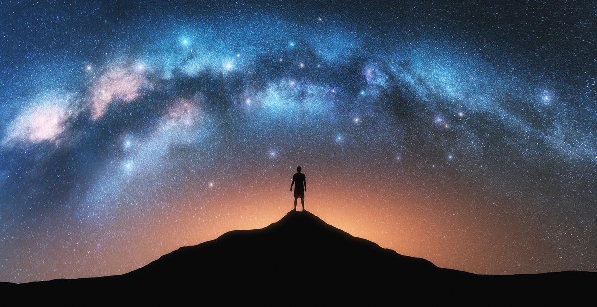 Le halo de matière noire a servi d'échafaudage gravitationnel pour l'effondrement et l'agrégation de la matière baryonique (ordinaire) qui a formé la Voie Lactée. © Denis Belitsky / Shutterstock