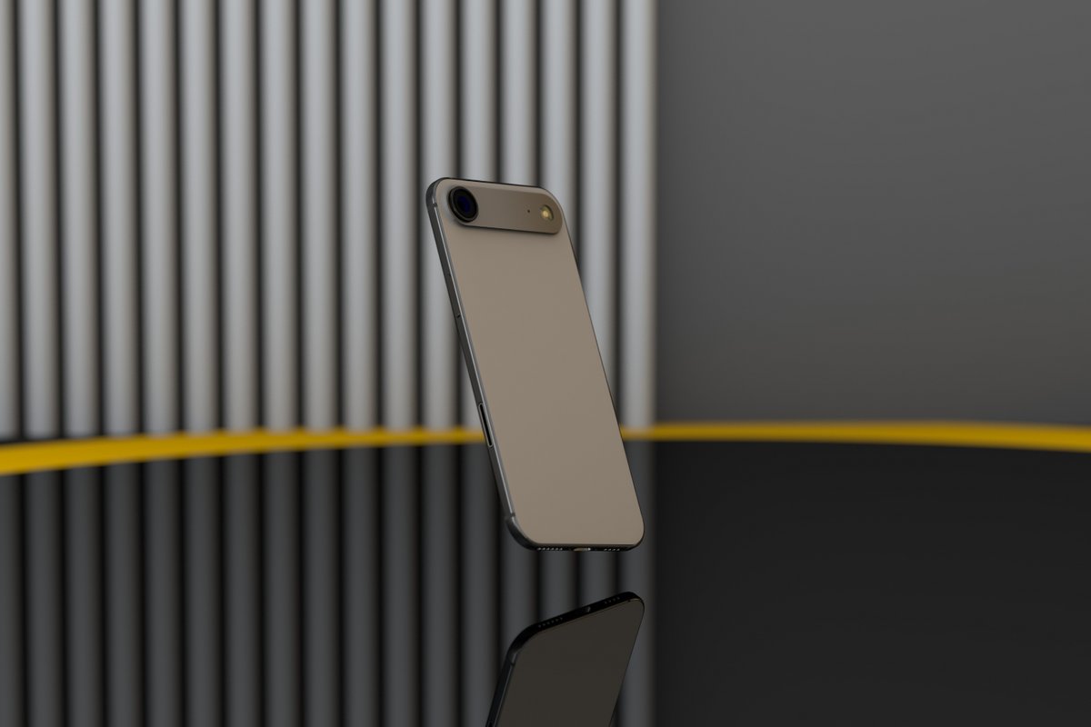 Rendu artistique de l'iPhone 17 Pro. ©Diego Maravilla / Shutterstock