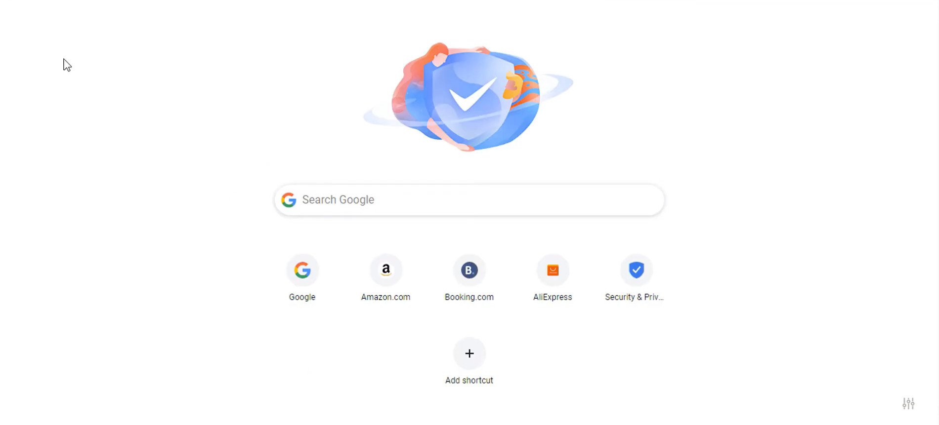 ccleaner browser accueil