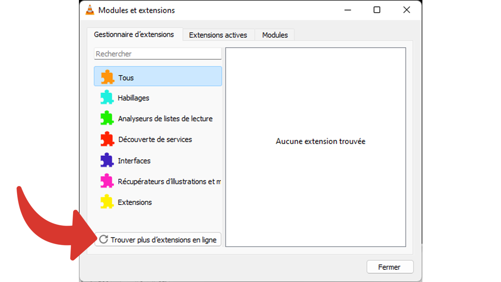 Trouver plus d'extensions © Clubic