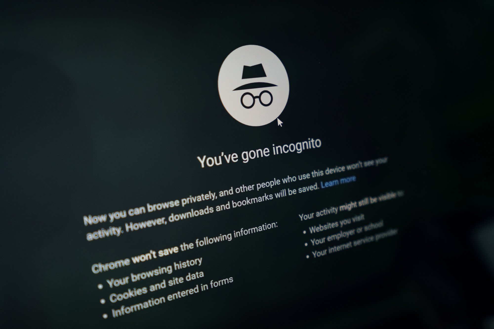Google va renforcer un peu plus le mode Incognito de Chrome ©Shutterstock