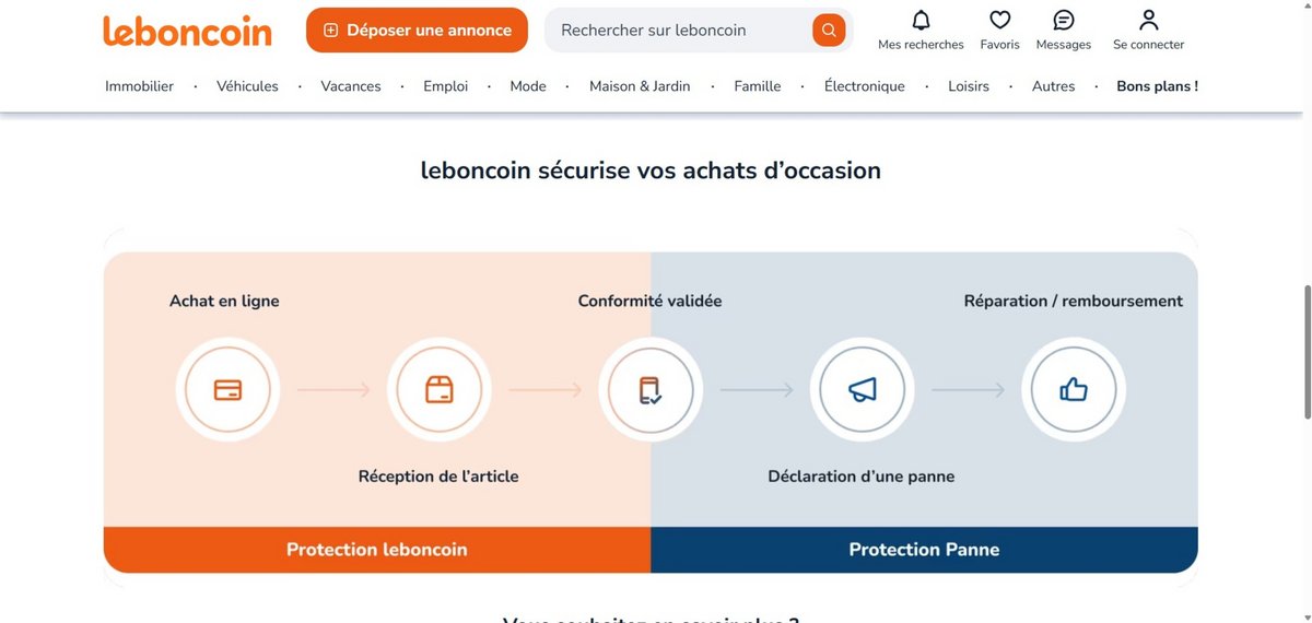 Voici le processus schématisé de Protection Panne © Capture d'écran Alexandre Boero / Clubic