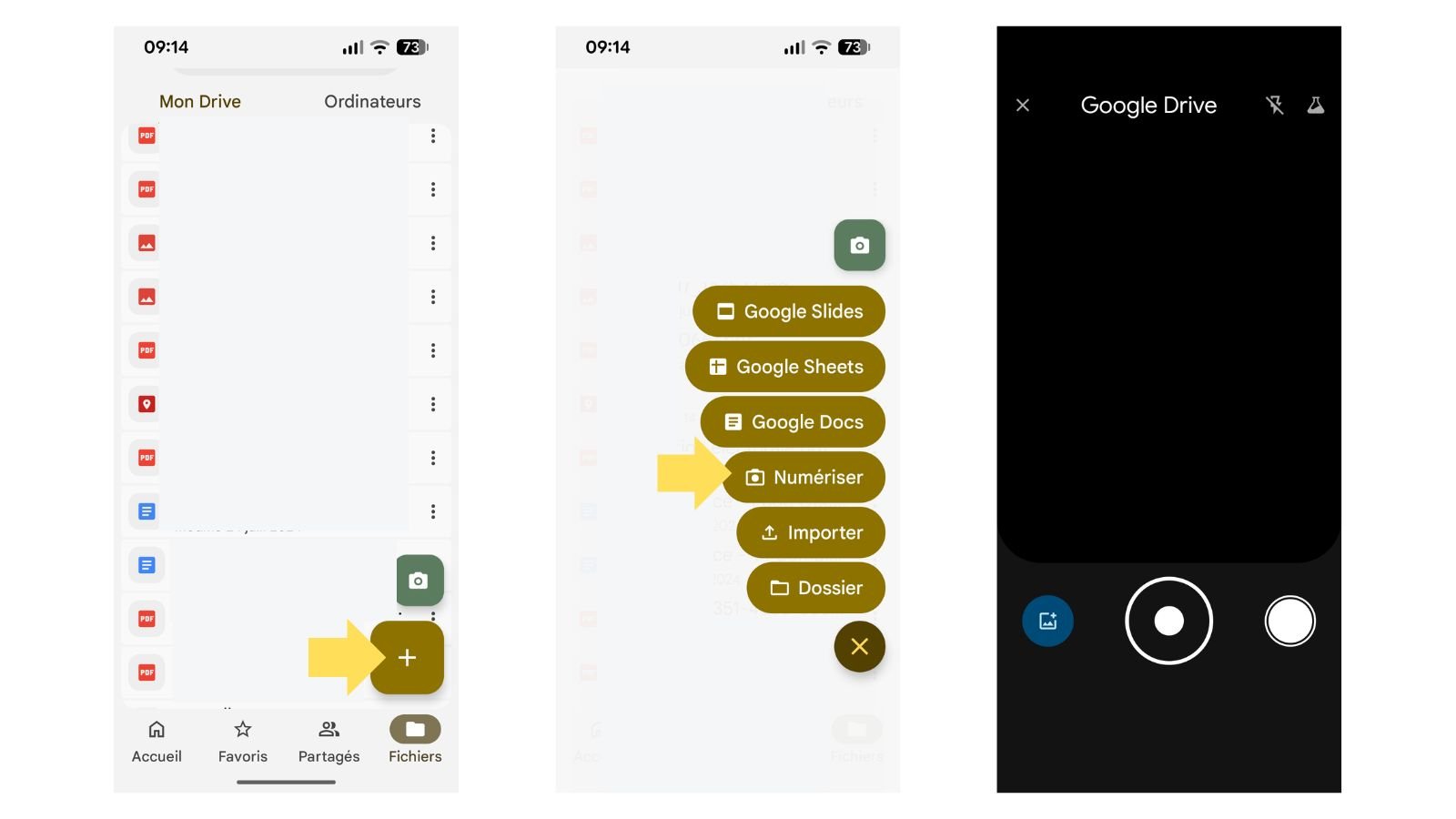 Numérisez vos documents. ©Google