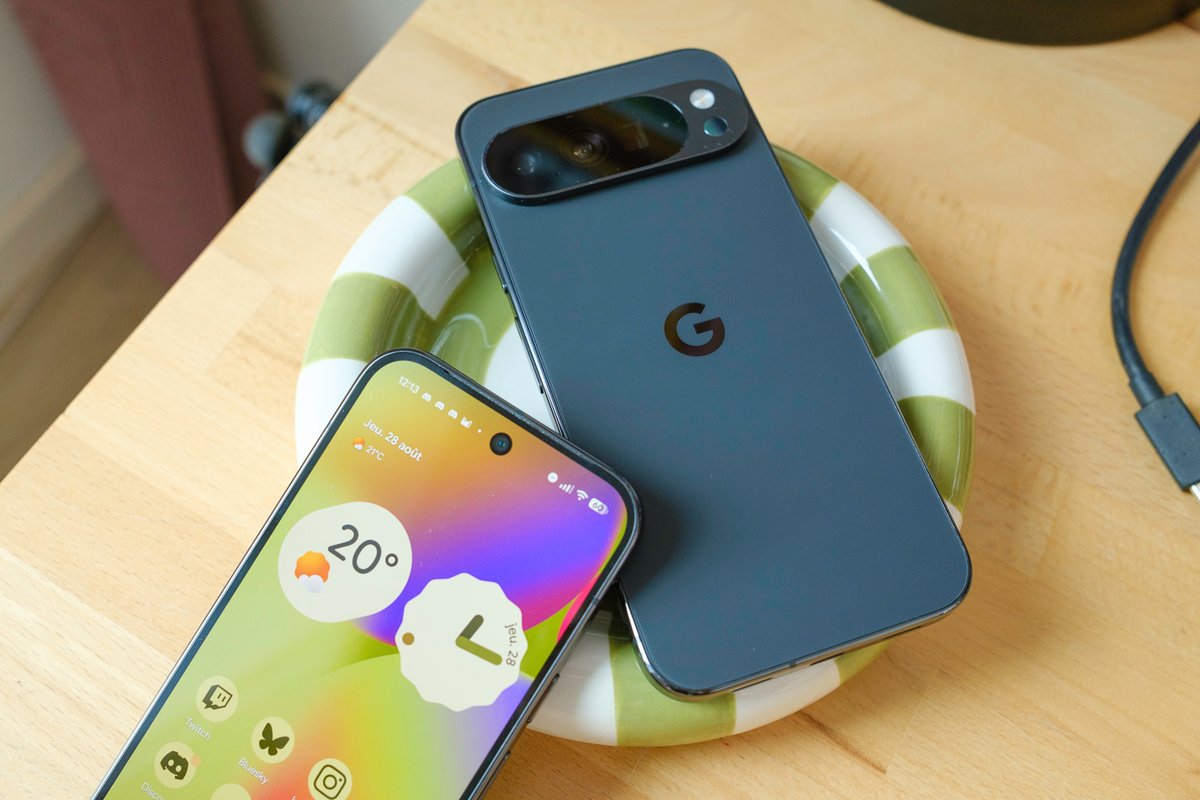 Le Google Pixel 10. ©Pierre Cochard / Clubic