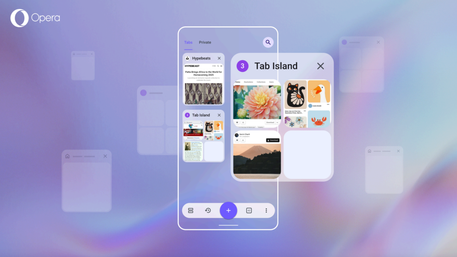 Ce navigateur veut en finir avec le chaos des onglets sur Android, et c’est une bonne nouvelle. © Opera
